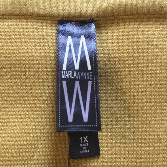 Marla Wynne Ottoman Knit Skirt Sz 1X - Picture 8 of 10